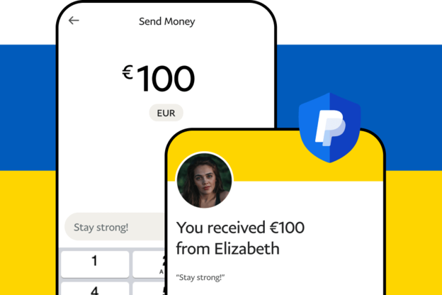 Slanje novca PayPalom u Ukrajinu bez naknade