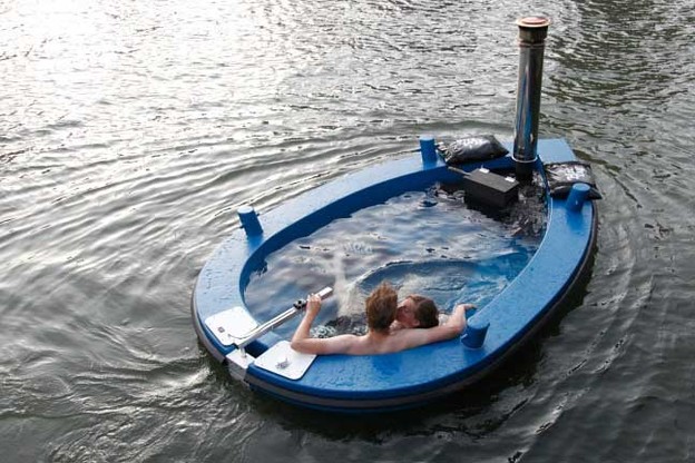 HotTug je jacuzzi u čamcu