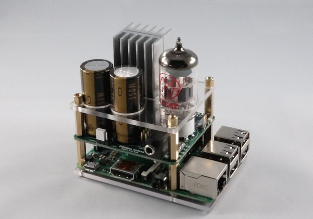 Raspberry Pi cijevno pojačalo za Hi-Fi slušalice