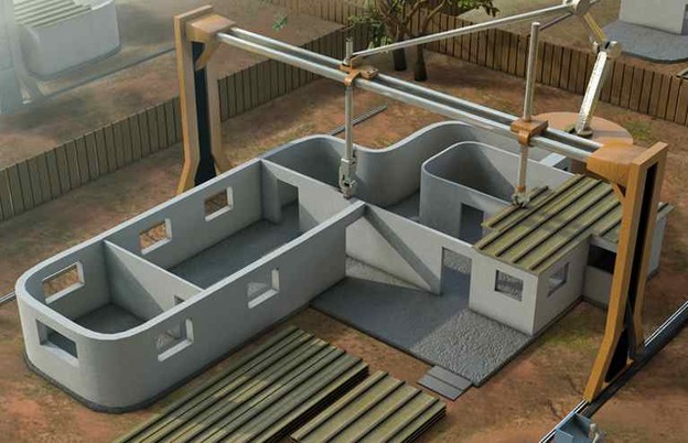 VIDEO: 3D printanje betonske kuće za 24 sata