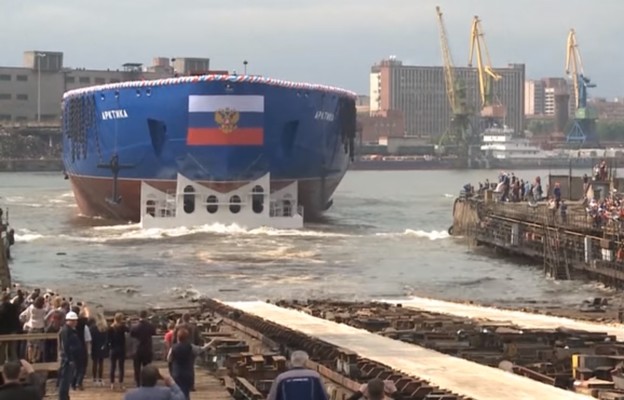 VIDEO: Porinuće najvećeg ledolomca na svijetu