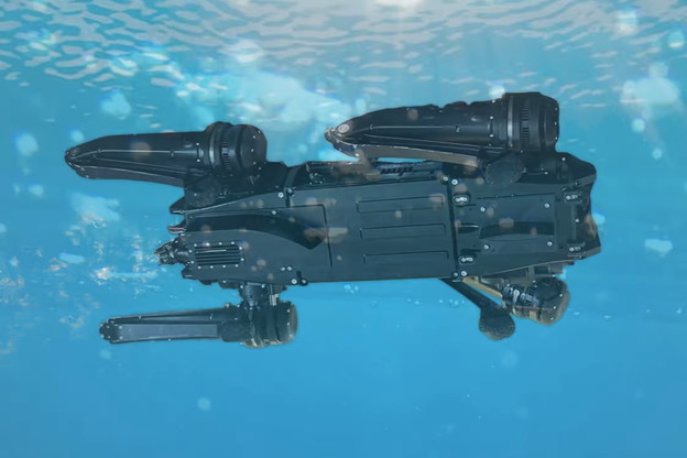 VIDEO: Robot koji hoda i puca, sada i pliva
