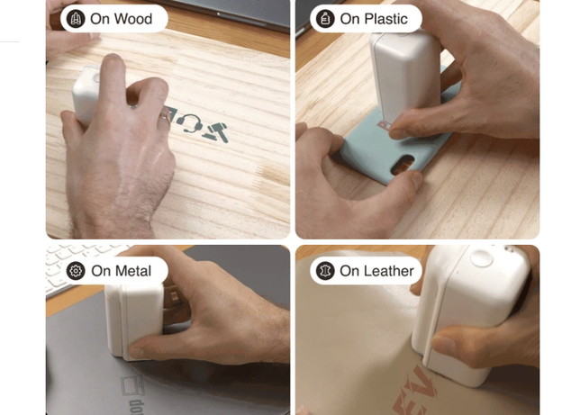 VIDEO: Ručni printer ispisuje na svim površinama