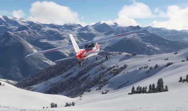 VIDEO: Snijeg u realnom vremenu u aviosimulaciji