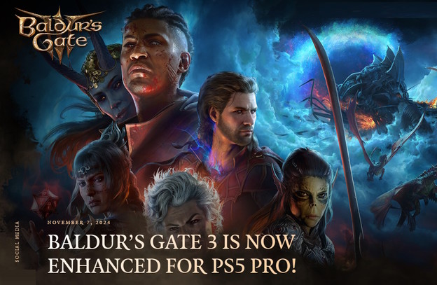 Baldur's Gate 3 znatno poboljšan za PS5 Pro