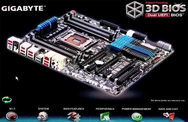 Gigabyteov 3D BIOS