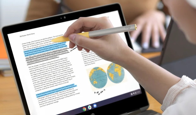 Logitech Pen je stylus dizajniran za školske Chromebookove