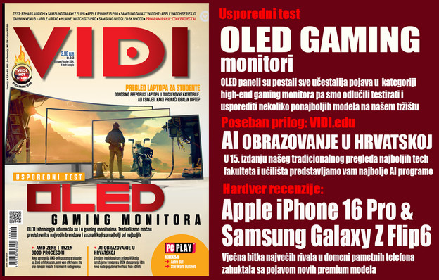 NOVI BROJ: AI obrazovanje  i OLED monitori za gaming