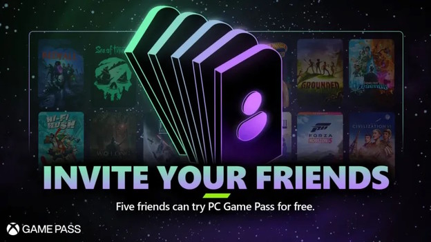 Pozovite prijatelje na besplatni PC Game Pass