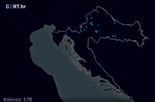 Raste broj računalno sigurnosnih incidenata u Hrvatskoj