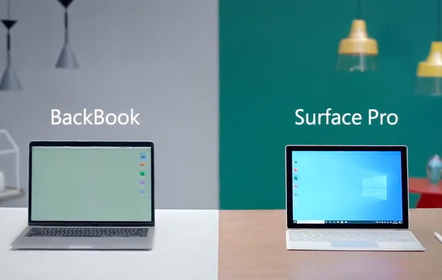 VIDEO: Microsoft ismijava Appleov MacBook
