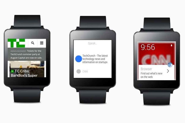 VIDEO: Web preglednik za Android Wear