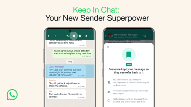 WhatsApp omogućuje spremanje poruka koje nestaju
