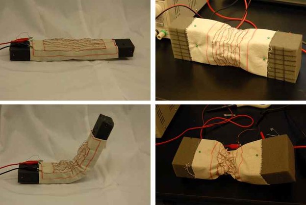 Pametna tkanina za motoriku mekanih robota